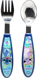 Kinderbestek met een Stitch-motief