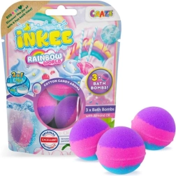 Inkee bruisballen Rainbow World 3x