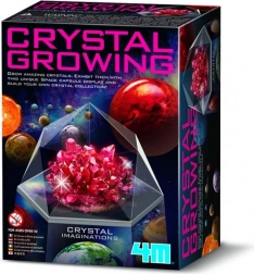 Educatieve set om kristallen te kweken 4M - Rode kristallen