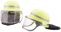 Brandweerhelm met vizier