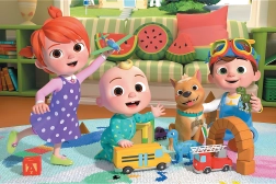 Puzzel 24 stukken Maxi COCOMELON Klaar voor avontuur