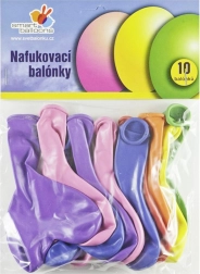 Opblaasbare hartvormige ballonnen 10 stuks