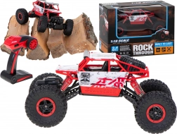 RC auto Rock Crawler 1:18 4WD 2,4 GHz – Rood