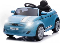 Elektrische speelgoedauto FIAT 500e blauw