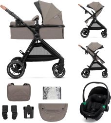 Kinderkraft combi-kinderwagen 3-in-1 Esme Pro Sand Beige