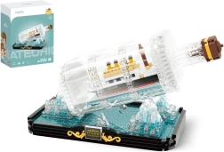 Bouwset KOCO Titanic in een fles - 918 onderdelen
