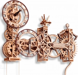 WOODEN CITY 3D-puzzel Steampunk wandklok 269 onderdelen