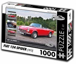 Puzzel Retro-auto’s Fiat 124 Spider (1973) – 1000 stukjes