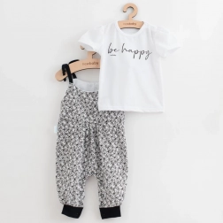 Zomerse meisjesset New Baby Be Happy, 2 delen, maat 68 (4–6 maanden)