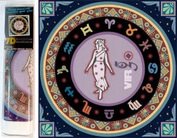 Diamantschilderen 7D Maagd 30x30 cm