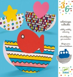 Djeco 3D schommelkleurplaten voor kinderen