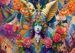 Puzzel sterrenbeeld: Ram 1000 stukjes