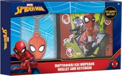 Kinderportemonnee met sleutelhanger Spider-Man