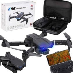 Opvouwbare RC-drone E99 Pro met dubbele 720p-camera en headless‑modus