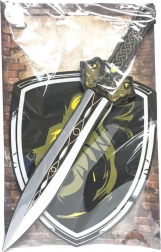 schuimzwaard en leeuwenschild