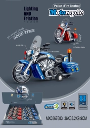 Motor met licht- en geluidseffecten