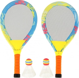 Lichtgevende LED badmintonrackets met shuttles