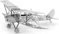 Metalen 3D-puzzel vliegtuig DE HAVILLAND Tiger Moth – METAL EARTH