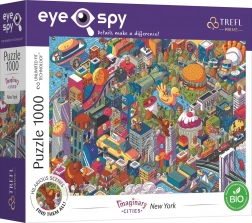 Puzzle Trefl Eye-Spy Imaginary Cities: New York, VS 1000 stukjes