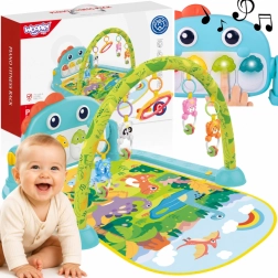 Woopie speelkleed voor baby's met dinosaurusboog