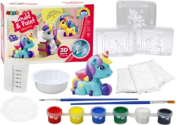 Creatieve 3D gipsverf set Unicorn