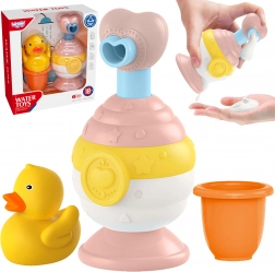 Woopie BadSpeelgoed Set: Beker, Eendje en Zeepdispenser