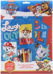 Set kleurplaten Paw Patrol