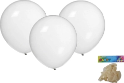 Opblaasbare ballonnen 30 cm – set van 10 stuks, transparant