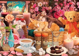 Trefl Puzzle Premium Plus Tea Time alles moois 1000 stukjes