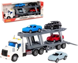 Autotransporter met licht- en geluidseffecten