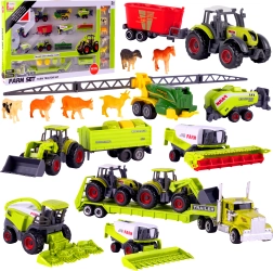 Metalen landbouwmachines en tractoren 1:64 – speelset voor kinderen