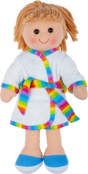Lappenpop Michelle 34 cm van Bigjigs Toys