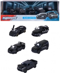Geschenkset metalen autootjes Black Edition 1:64 (5 stuks)