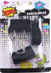 Papierklemmen 41 mm, set van 3 stuks