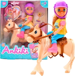 Woopie Royal set pop met ruiter en paard