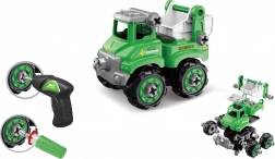 Schroefbare vuilniswagen met elektrische schroevendraaier 17 cm