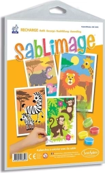 Sentosphere Sablimage zandafbeeldingen – Afrikaanse dieren