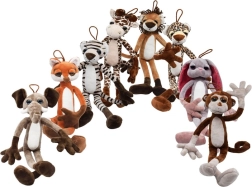 Pluchen diertjes met grote ogen 40 cm