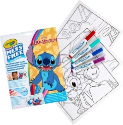 Crayola kleurboek Lilo & Stitch Colour Wonder + 4 stiften