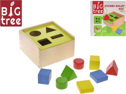 Houten vormendoos Big Tree 18 × 18 × 10 cm