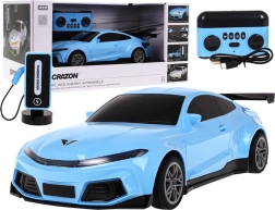 RC auto met laadstation – Blauw