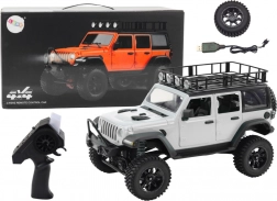 Terrein RC auto 2.4G met 4x4-aandrijving – grijs