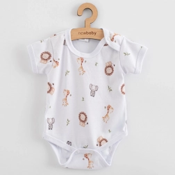 Babyromper met korte mouwen New Baby For Babies safari