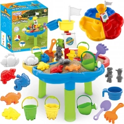 WOOPIE Water- en Zandtafel 3-in-1 Piratenschip
