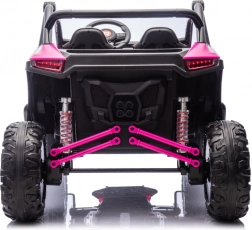 Roze voertuig Racing Road 2000