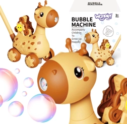 Woopie Giraffe 2-in-1 – bubbel duwloopwagen