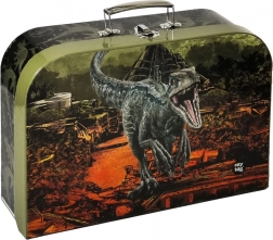 Kinderkoffertje voor knutselspullen JURASSIC WORLD OXYBAG 34 cm