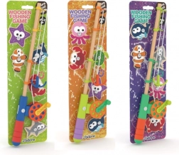 Houten mini magnetisch vissen voor kinderen