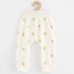 Babybroek van biologische katoen NEW BABY Olijven 80 (9–12 maanden)