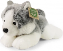 pluchen husky liggend 20 cm eco friendly